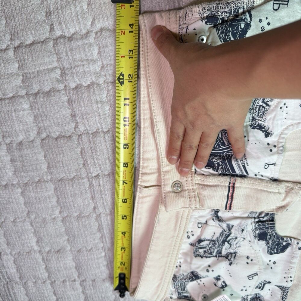 ANTHROPOLOGIE PICRO AND THE LETTERPRESS SLIM BOYFRIEND SHORTS WOMENS SIZE 26 - Picture 10 of 15